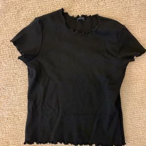 brandy melville ribbed shirt
